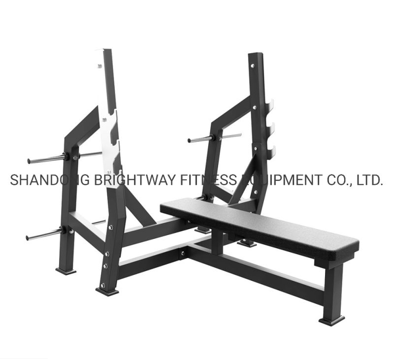 Full Commercial Hammer Strength Flat Olympic Bench for Gym Sale