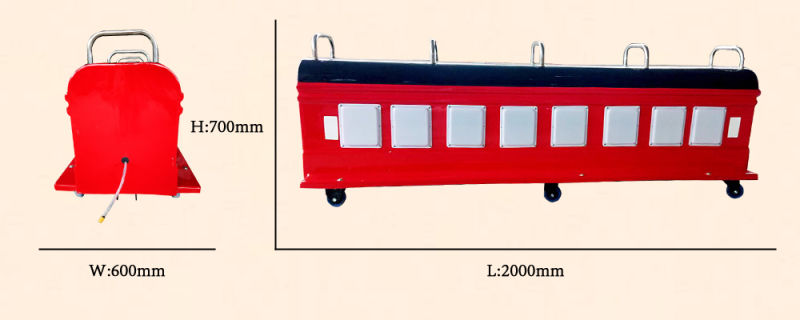 Pop Trackless Train for Shopping Mall, Cheap Trackless Train