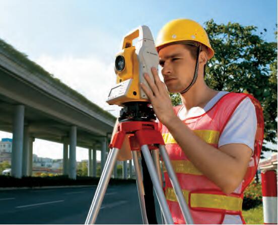 High Accuracy Laser Total Station in Survey for Construction Same as Sokkia Set