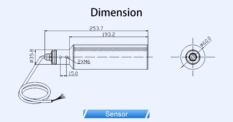 Sludge Concentration Meter Analyzer Total Suspended Solids Sensor