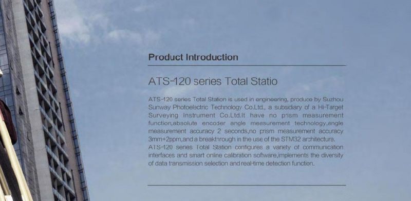 2021 New ATS120r Topographic Survey Instruments Total Station Price