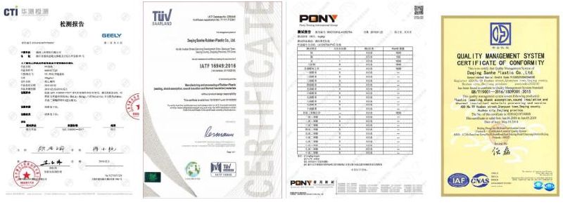 Factory Adhesive XPE Foam Sheet for Glass Curtain Wall