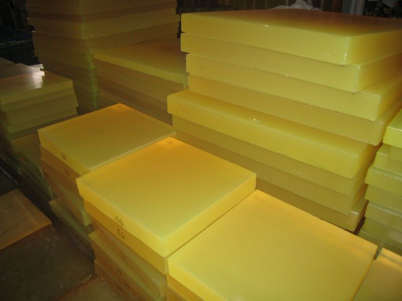 Light Yellow Polyurethane Sheet, PU Sheet, Polyurethane Sheeting, Polyurethane Roll