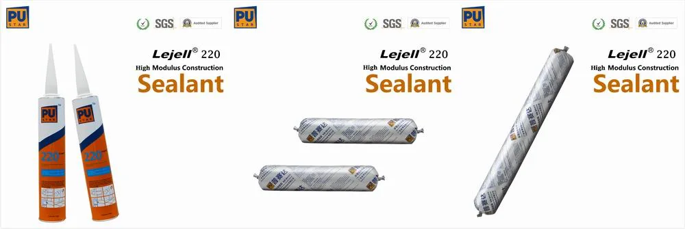 High Modulus Polyurethane Sealant for Construction Black