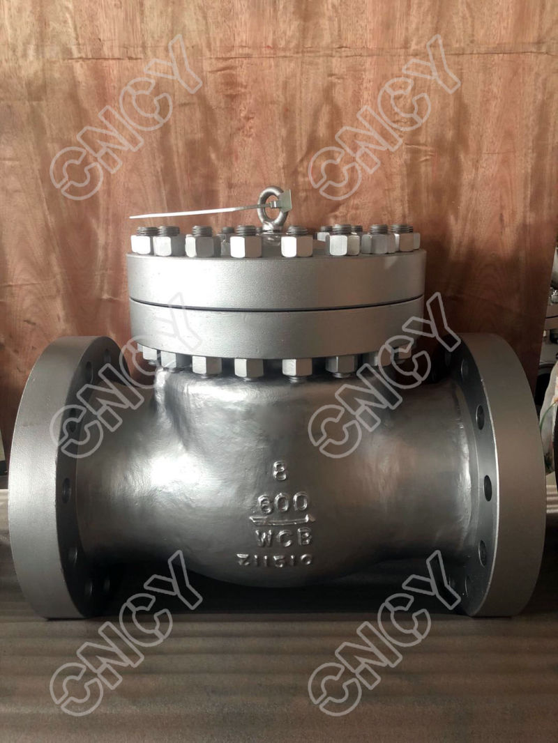 BS1868 Standard API 598 Test Standard Carbon Steel Class 300 10 Inch Check Valve Supplier