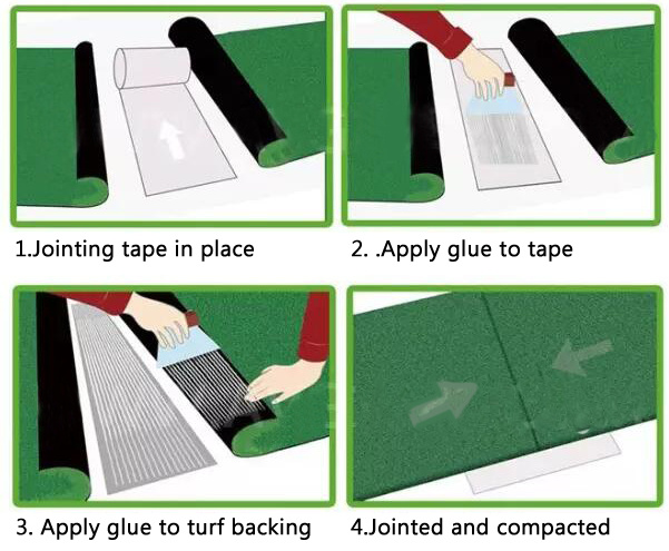 Eco Friendly Non-Toxic Two Component Artificial Grass Glue Adhesive