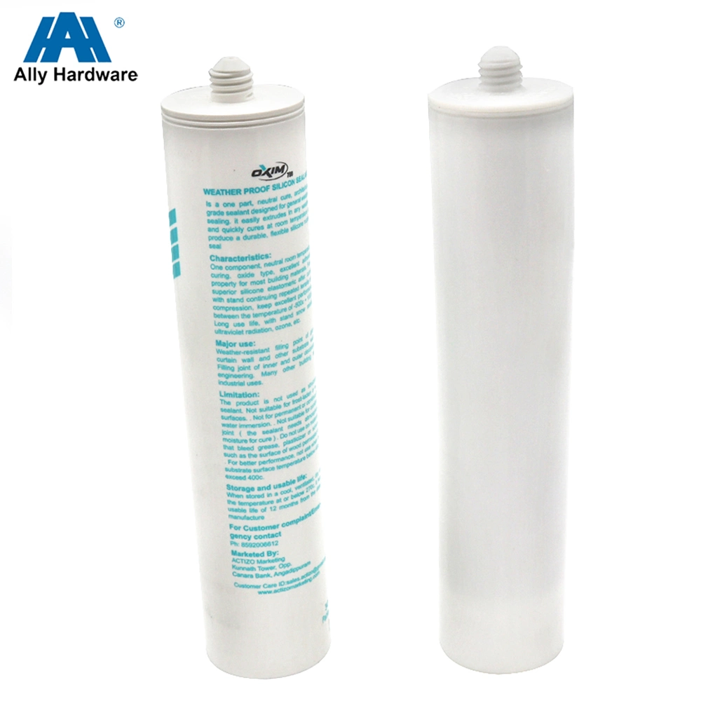300ml Meutral Weatherproof Acetic Adhesive Silicone Glue