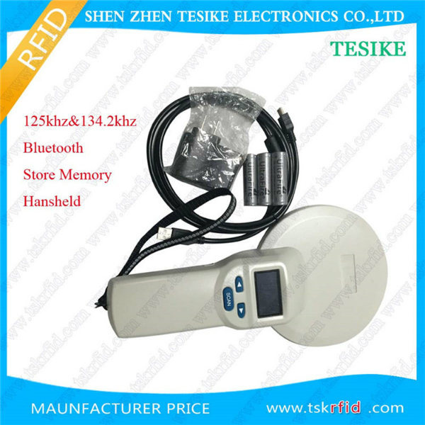 ISO 11784/785 134.2kHz Handheld Animal RFID Scanner