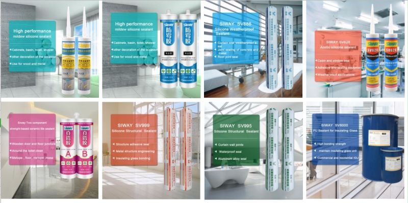 Multi-Purpose Anti-Fungus Silicone Sealant Use for Shower Room