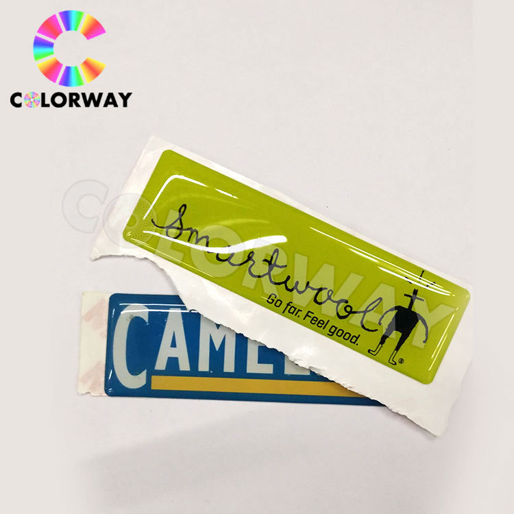 Custom Best Price Strong Adhesive Sun-Proof Transparent Epoxy Sticker