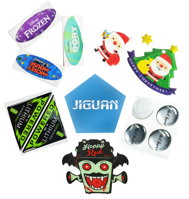 Customized Crystal Epoxy Sticker Dome Resin Sticker