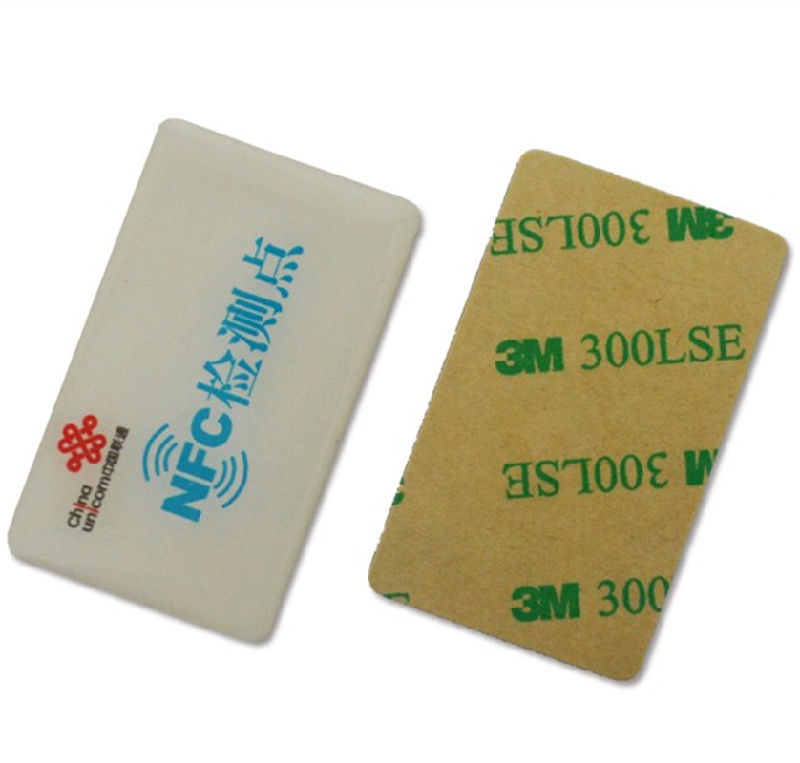 Factory OEM Waterproof 13.56MHz Hf NFC Anti Metal Epoxy Asset Stickers RFID Label Tags