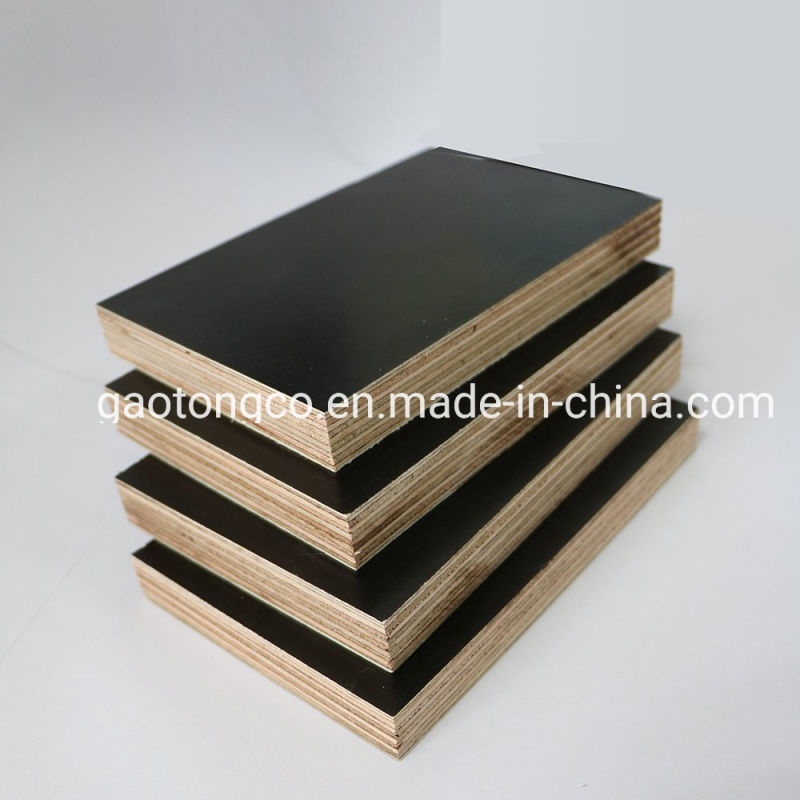 Phenolic Glue 18mm Black Film Faced Plywood for Concrete Formwork