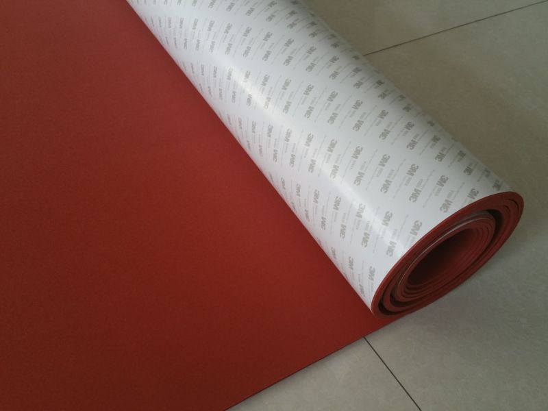 Red, Grey, White, Black Silicone Foam Rubber Sheet, Silicone Sponge Rubber Sheet