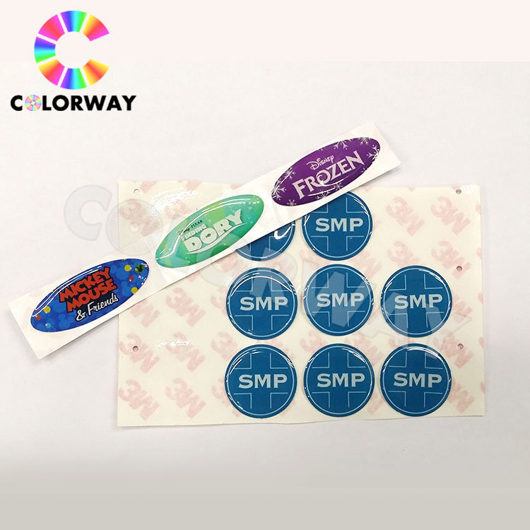 on Sale Strong Adhesive Eco-Friendly Dome Crystal Epoxy Sticker