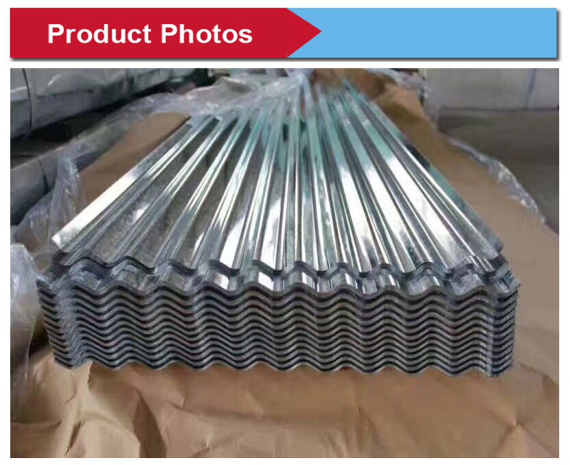 Dx51d Galvanised Zinc Coated Steel Roof Tile Corrugated Roofing Sheet