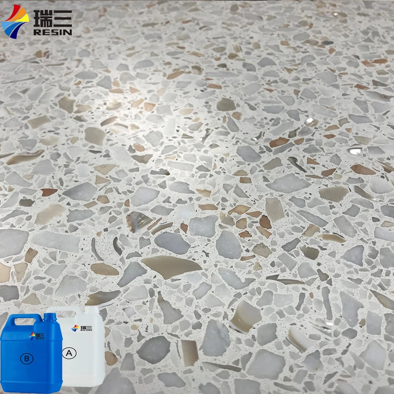 Terrazzo Marble Epoxy Resin Glue Floor Coating Paints