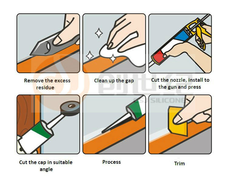 Good Anti-Aging Silicone Sealant for Glass Structural Adhesive