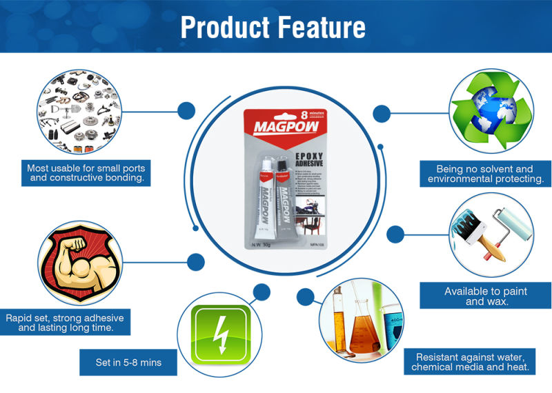 High Temp Economical Non-Pollutive Epoxy Resin Glue