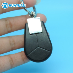 125kHz 13.56MHz RFID Metal Epoxy Key Fob for Access Control