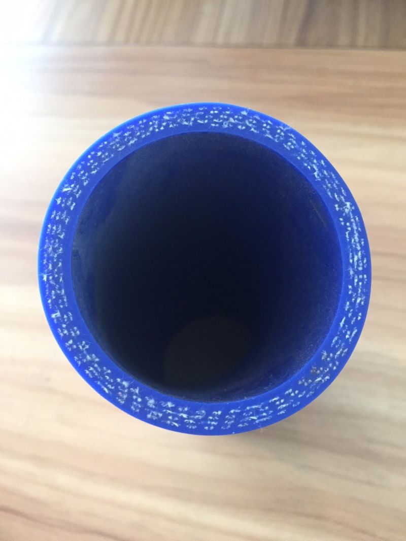 2021hot Sale Blue Black Color Reinforced Silicone Hose Tube