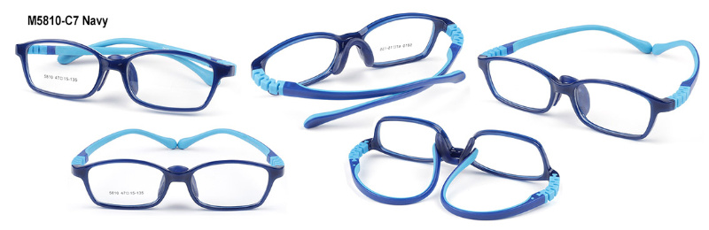 Mango Anti Blue Light Kids Optical Silicone Glasses Frame