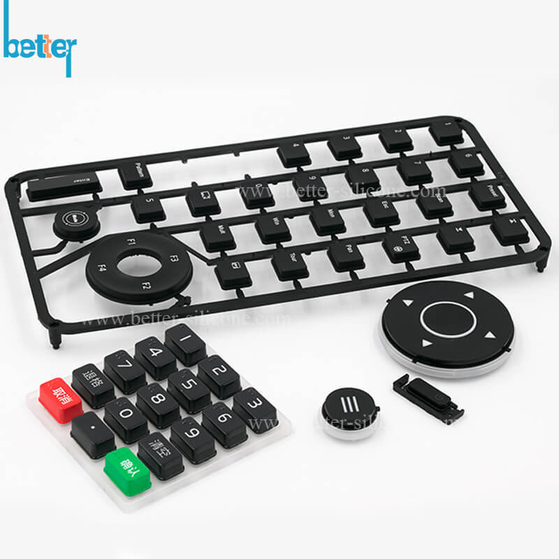 Silicone Rubber Epoxy and Print Keypad for Electronics