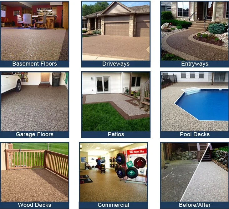 Liquid Epoxy Resin for Bonding Aggregates for Pavements/Driveway/Pathway