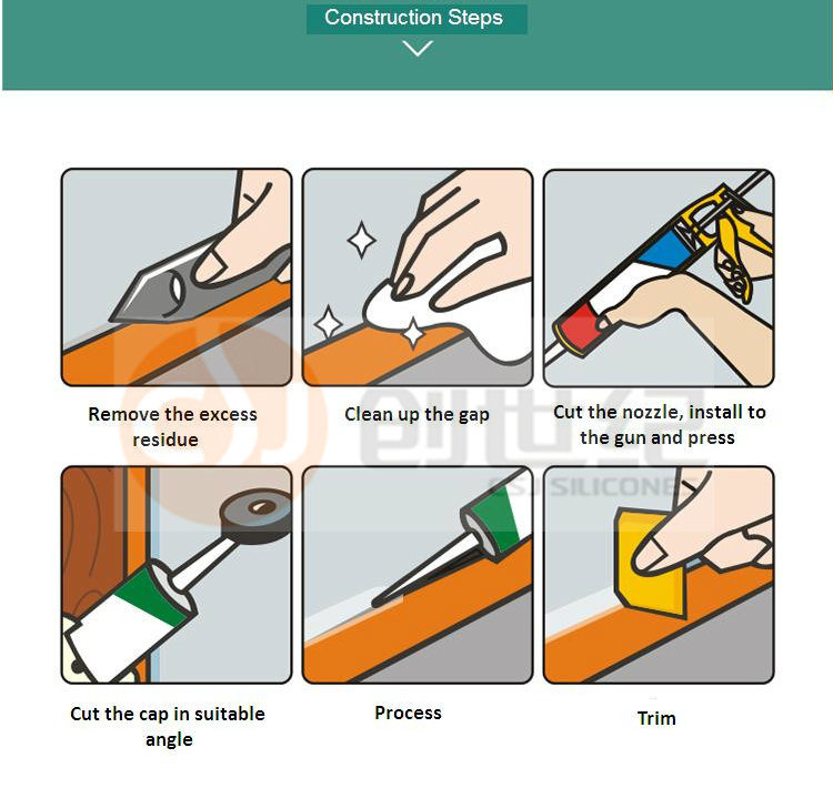 Curtain Wall Silicone Sealant for Caulking Engineering