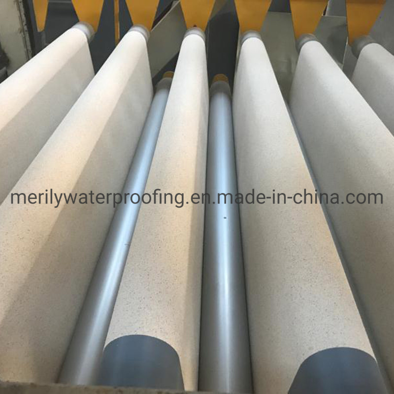 High Polymer Self Adhesive HDPE Waterproof Membrane with Adhesive Glue