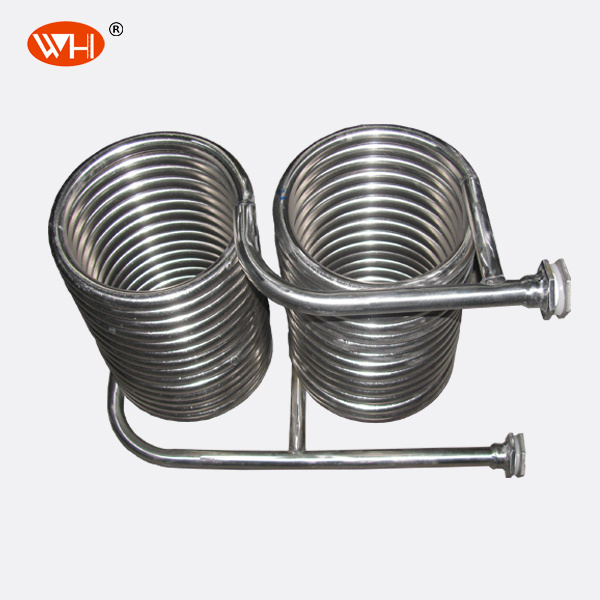 Titanium Tube Evaporator Titanium Coil Heat Exchanger for Aquarium Chiller