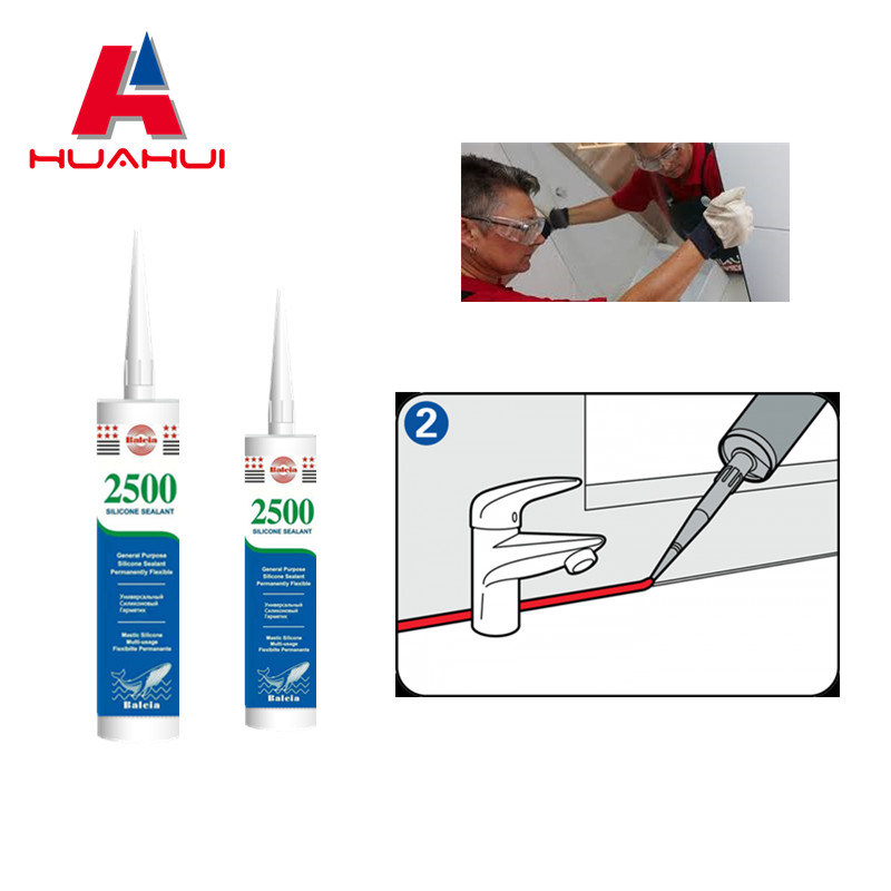 300ml Silicone Sealant for Glass Concrete Joints