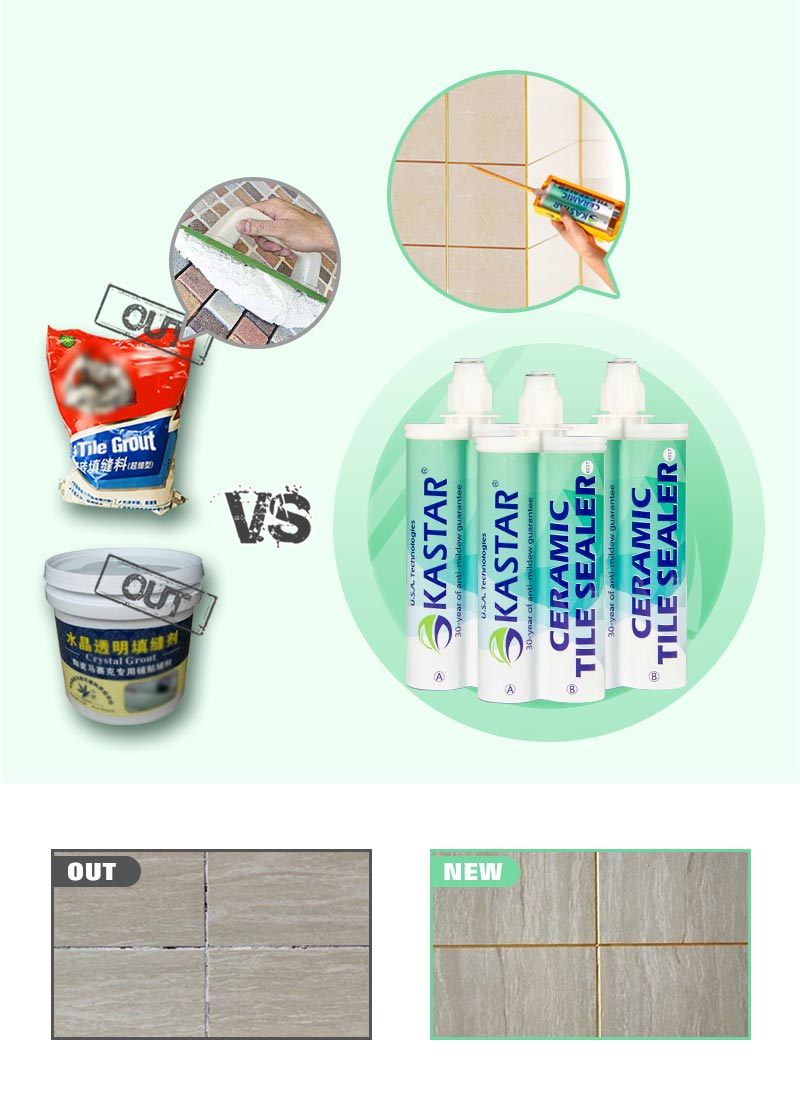 Replace The Traditional Glass Glue, High Toughness New Grouting Products