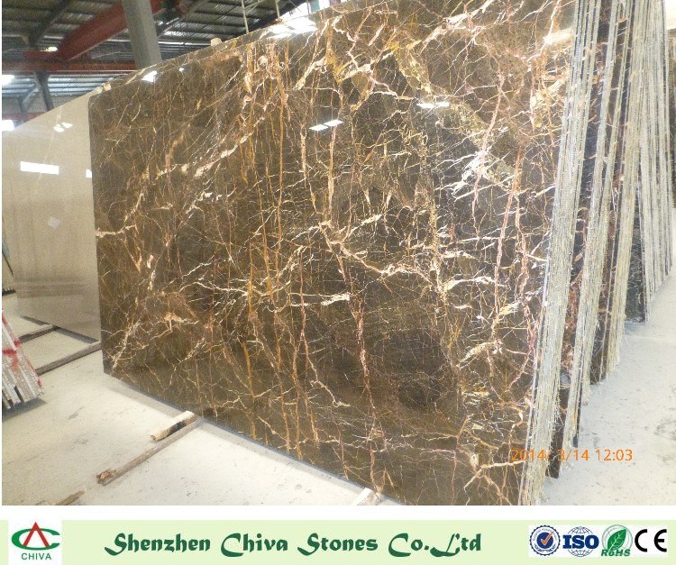 Tulip Brown Marble Tiles Slabs Brown