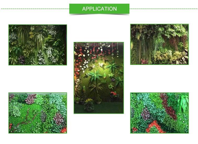 Hot Sale Low Price Synthetic Plastic Artifical Green Wall