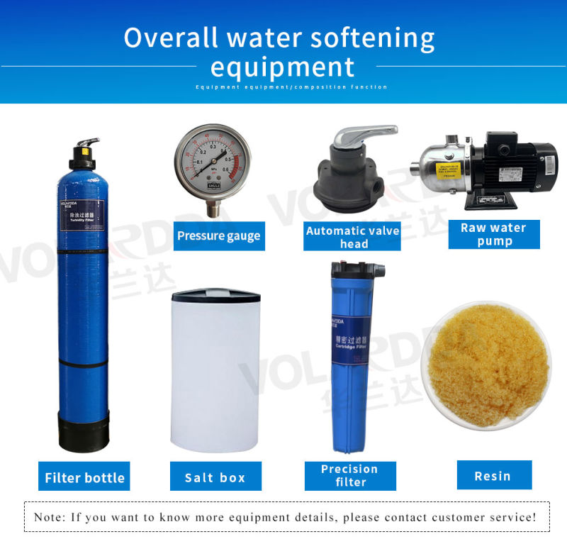 Commercial Auto Valve Water Softener System Water Softener