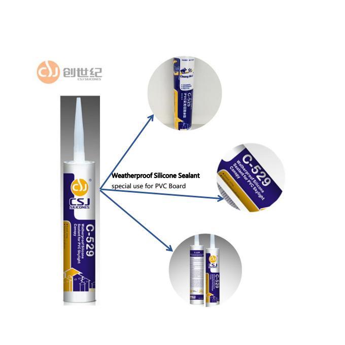 C-529 Liquid Paintable PVC Silicone Sealant