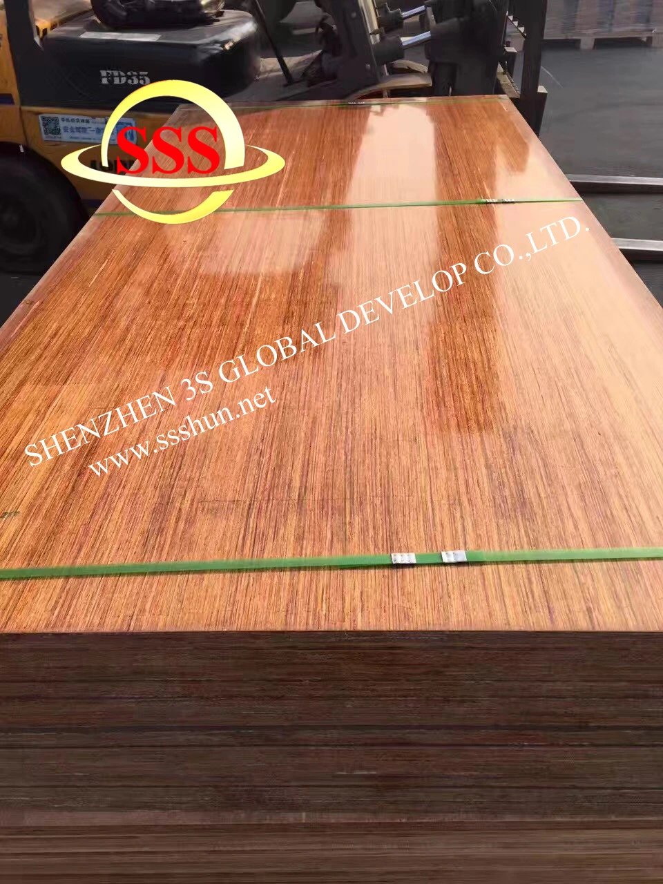 ISO Container Parts Keruing/Apitong Hardwood with WBP Glue Flooring Container Parts Marine