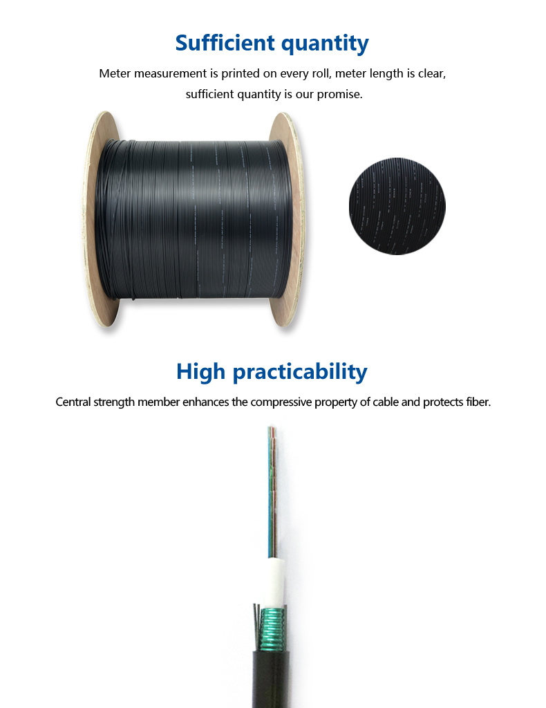 72 Core Outdoor Fiber Ribbon Cable for Outdoor Network Gydxtw