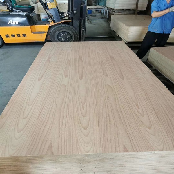 1220X2440X18mm Marine Glue Natural Veneer Melamine Laminated Plywood for Furniture