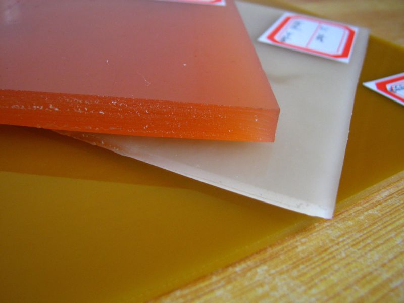 Red/Yellow Color PU Sheet, Polyurethane Sheet, PU Sheeting, PU Roll, Polyurethane Roll, Polyurethane Sheeting