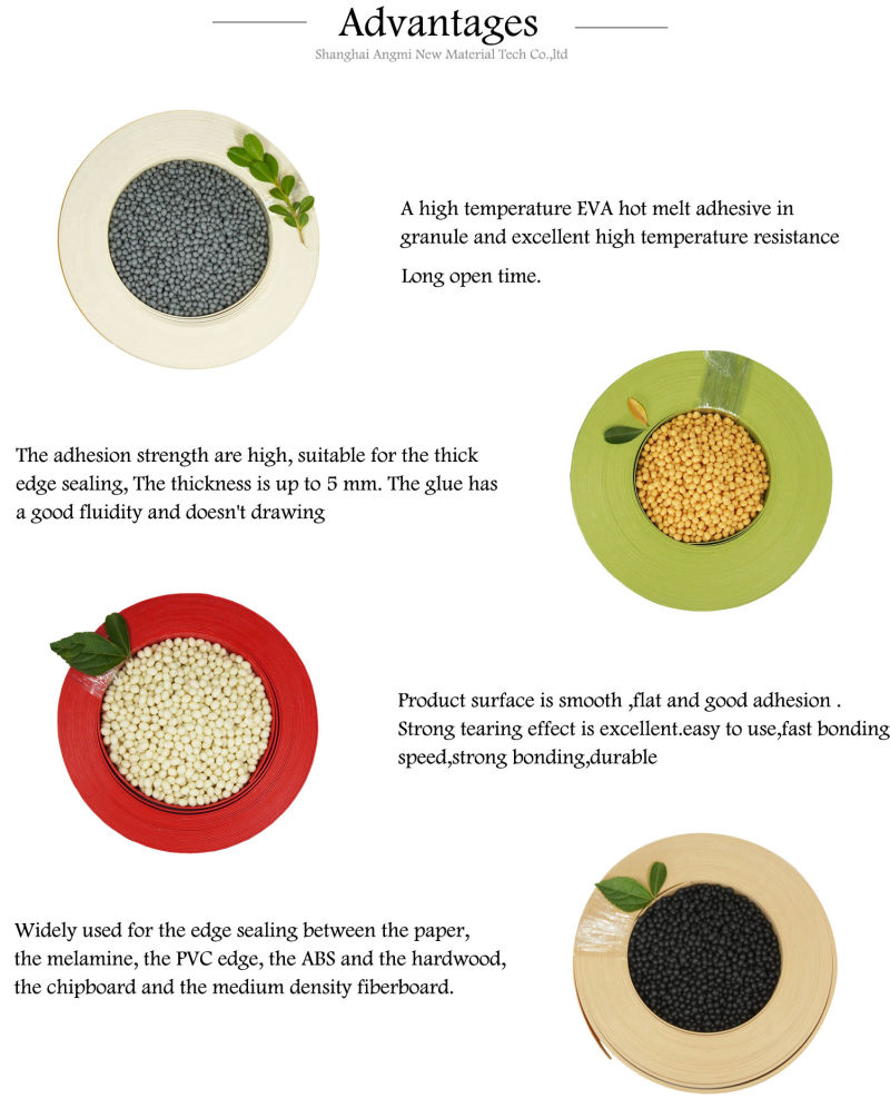 Hot Melt Glue Stick EVA Hot Melt Glue PVC Edge Banding Adhesives