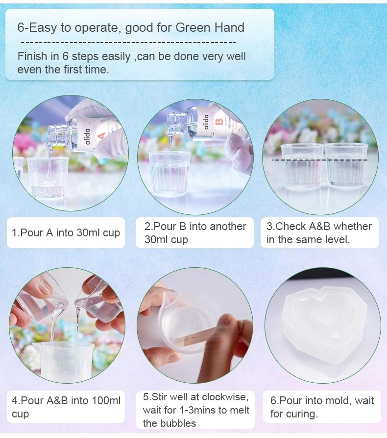 Alida 2209 Epoxy Resin for Art Crystal Clear Ab Glue