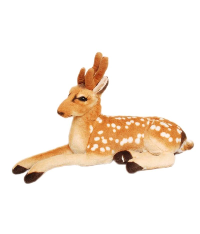 Lovely Sika Deer Doll Plush Animal Toys for Kids