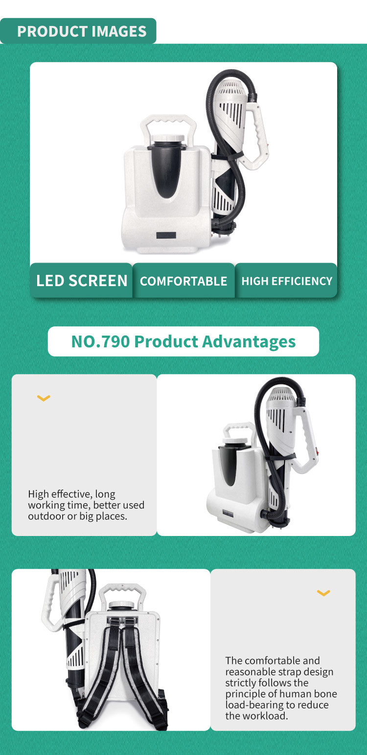 10L 790 Agricultural Disinfectant Sprayer with Battery