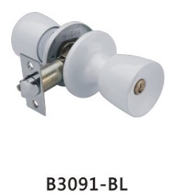 Iron Door Lock Cylindrical Knob Lock (587 PB)