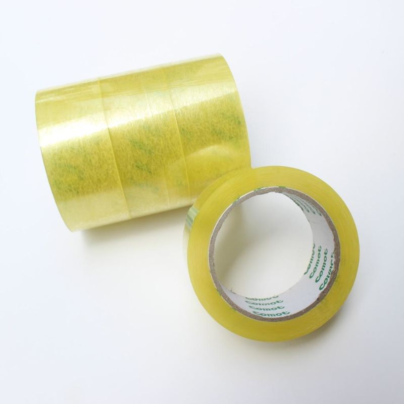 SGS Certificated Transparent BOPP Adhesive Tape Carton Sealing Packing Tape