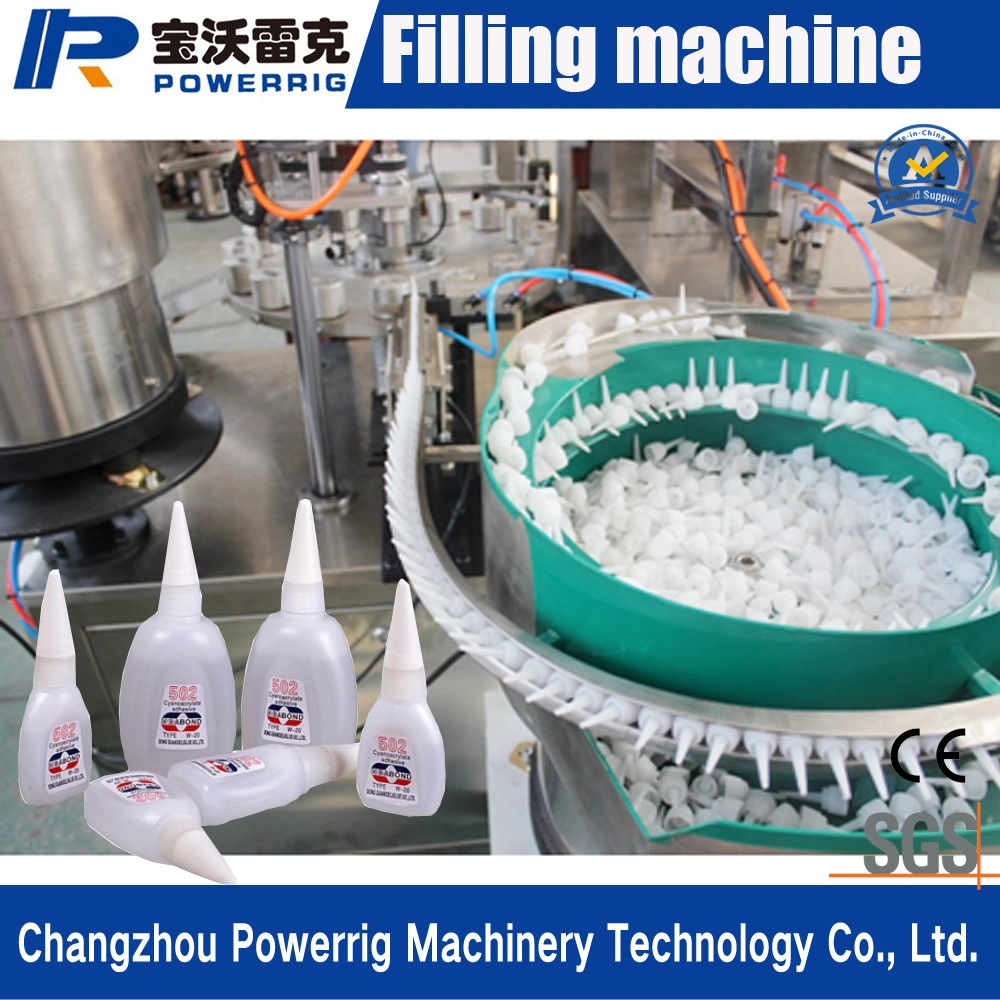 Good Price Full Automatic 502 Glue Filling Capping Machine