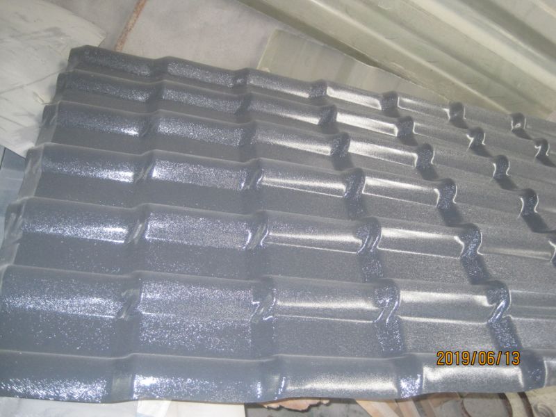 PVC Resin Synthetic Roof Sheet, Resin Roof Panel, Resin Roof Tile