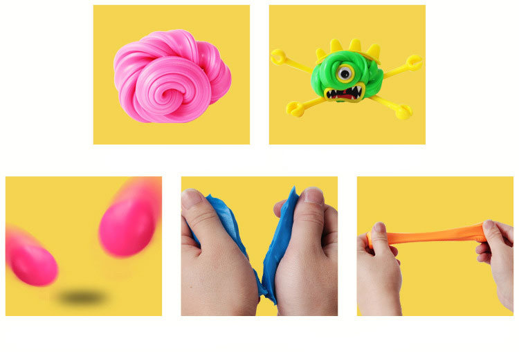 New Monster Silly Putty Clay DIY Bouncing Thinking Putty Toy